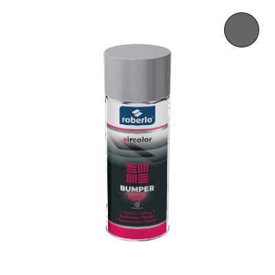 Vopsea ornamente plastic, Bumper, antracit, 400ml, spray, Roberlo